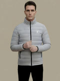 Men’s Grey Sleeveless Puffer Jacket