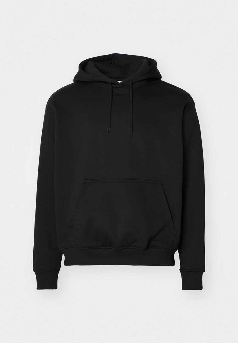 Black Hoodie-Classic Fleece-Lined Hoodie – Cozy Everyday Wear