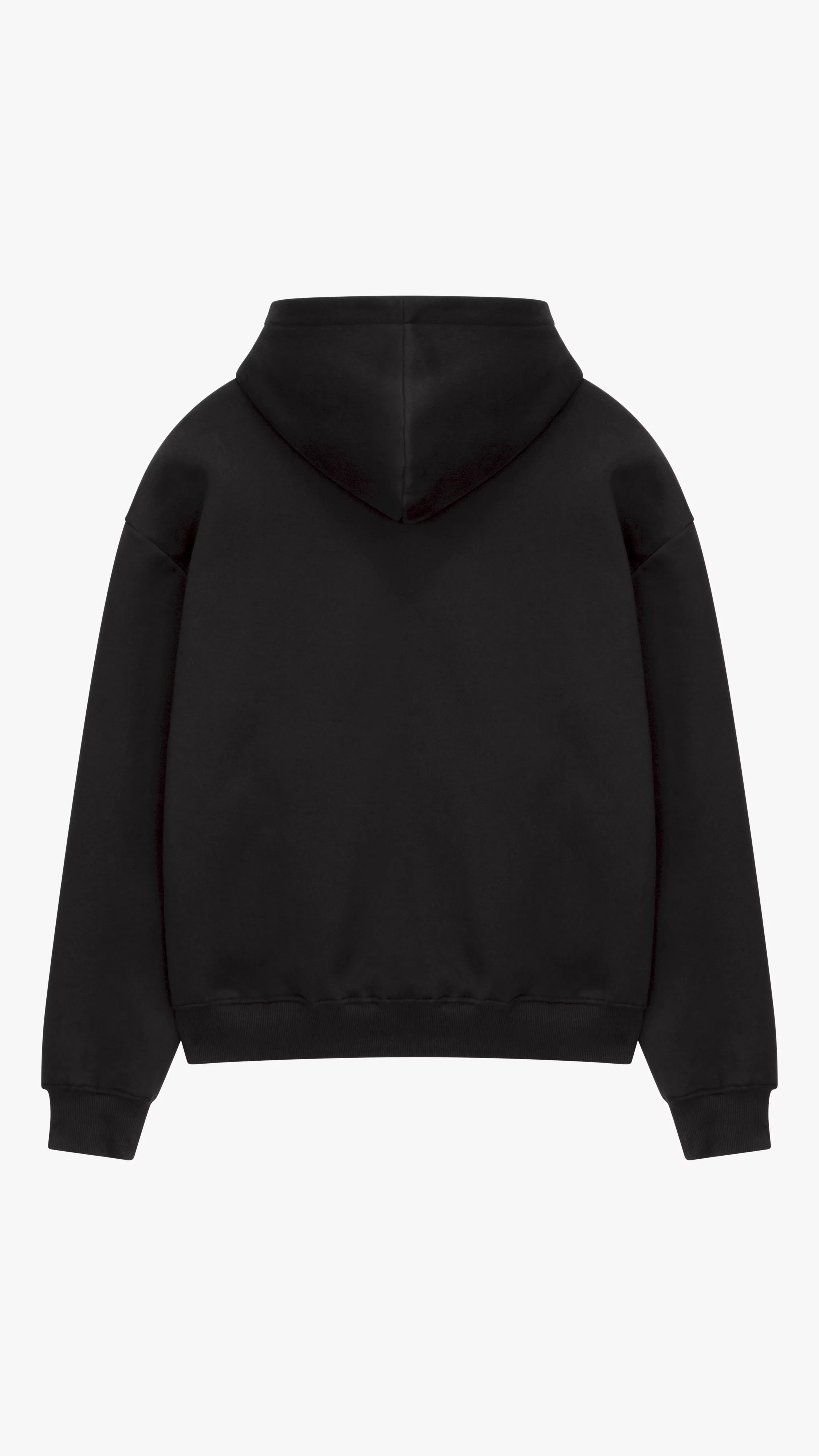 Black Hoodie-Classic Fleece-Lined Hoodie – Cozy Everyday Wear