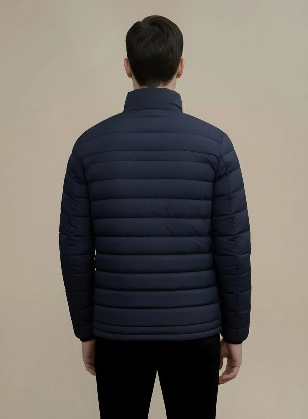Men’s Navy Sleeveless Puffer Jacket