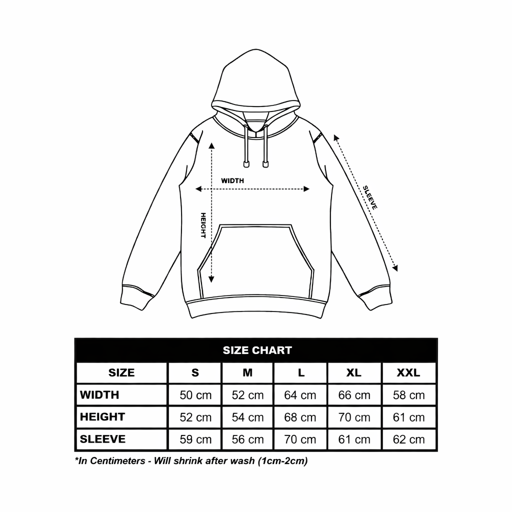 Black and grey Hoodie-Classic Fleece-Lined Hoodie – Cozy Everyday Wear