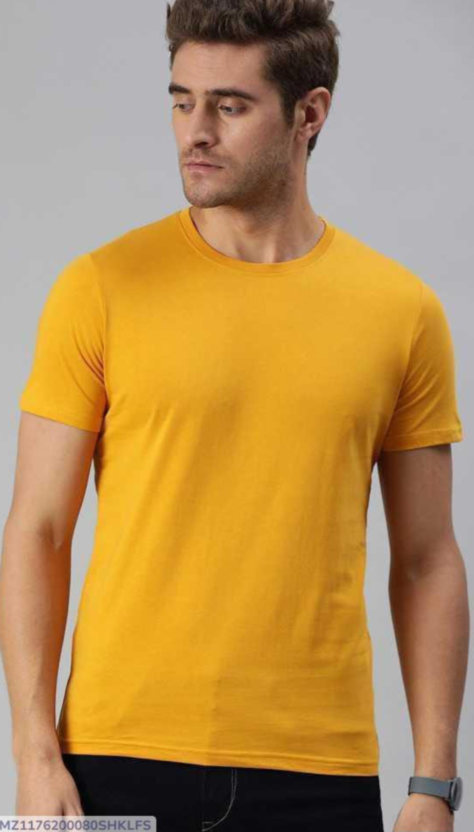Premium Yellow Cotton T-Shirt for Everyday Comfort