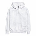 White Hoodie-Classic Fleece-Lined Hoodie – Cozy Everyday Wear