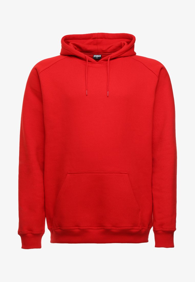 Red Hoodie-Classic Fleece-Lined Hoodie – Cozy Everyday Wear