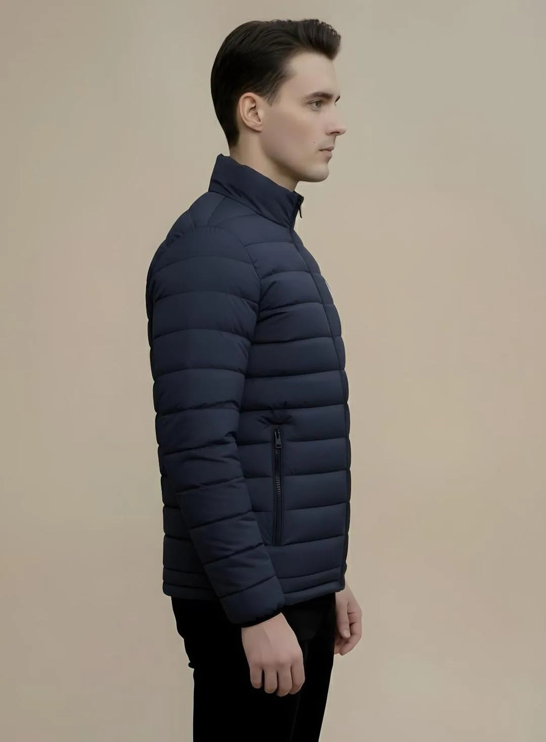 Men’s Navy Sleeveless Puffer Jacket
