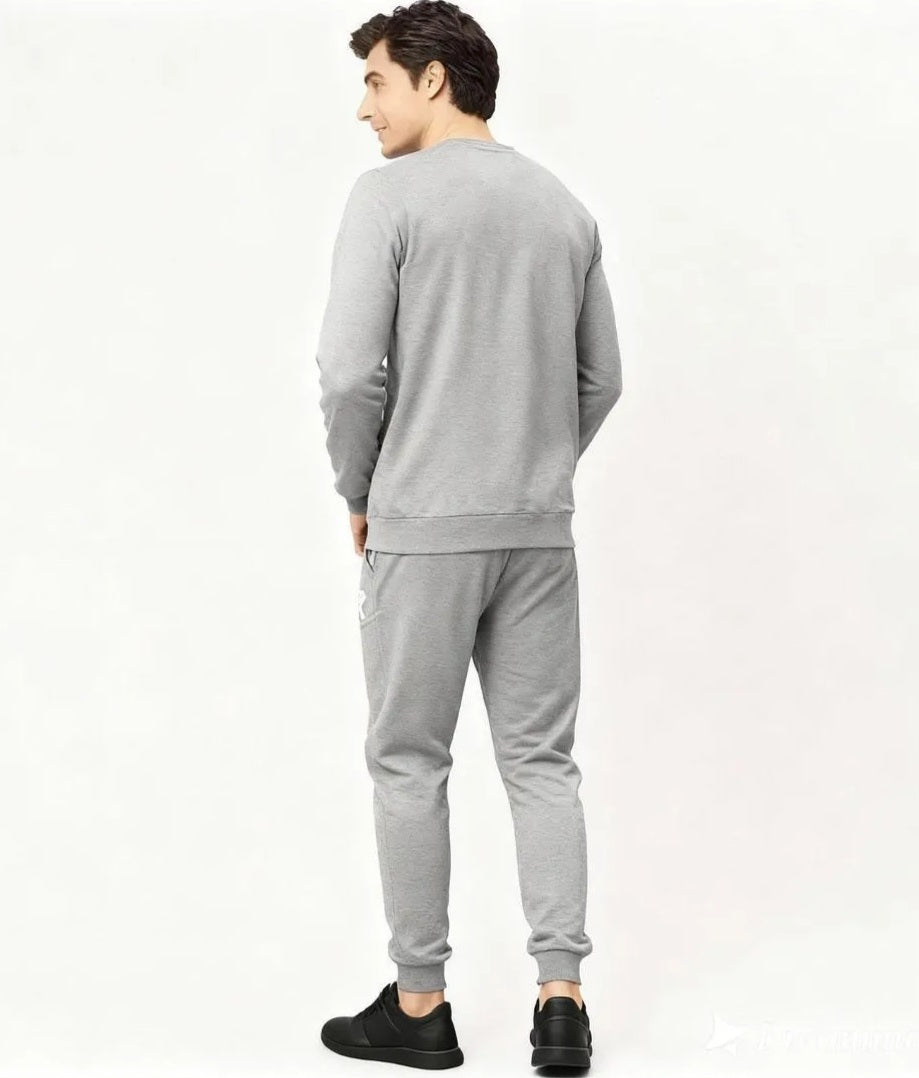 Men’s Grey Summer Tracksuit Set