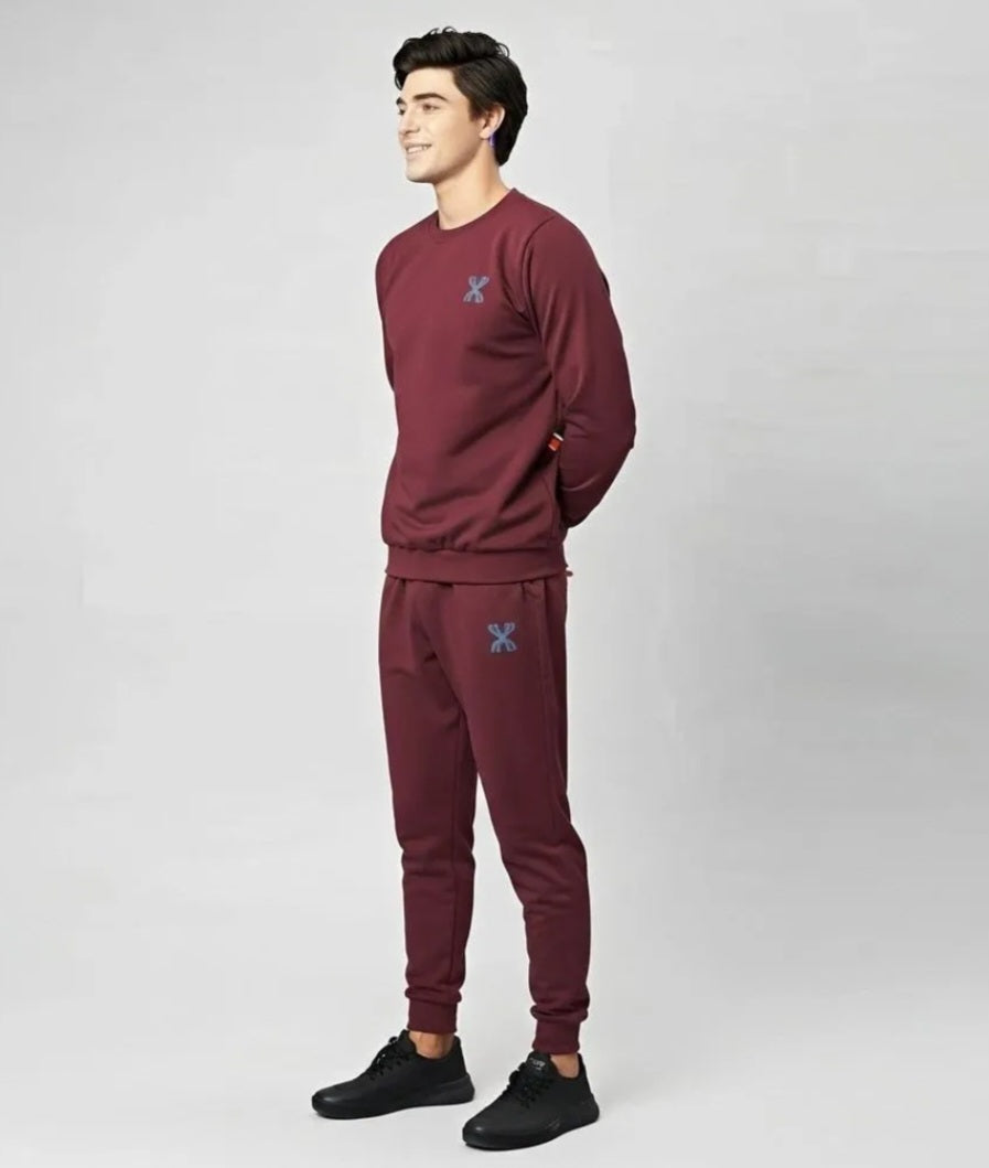 Men’s Red Summer Tracksuit Set
